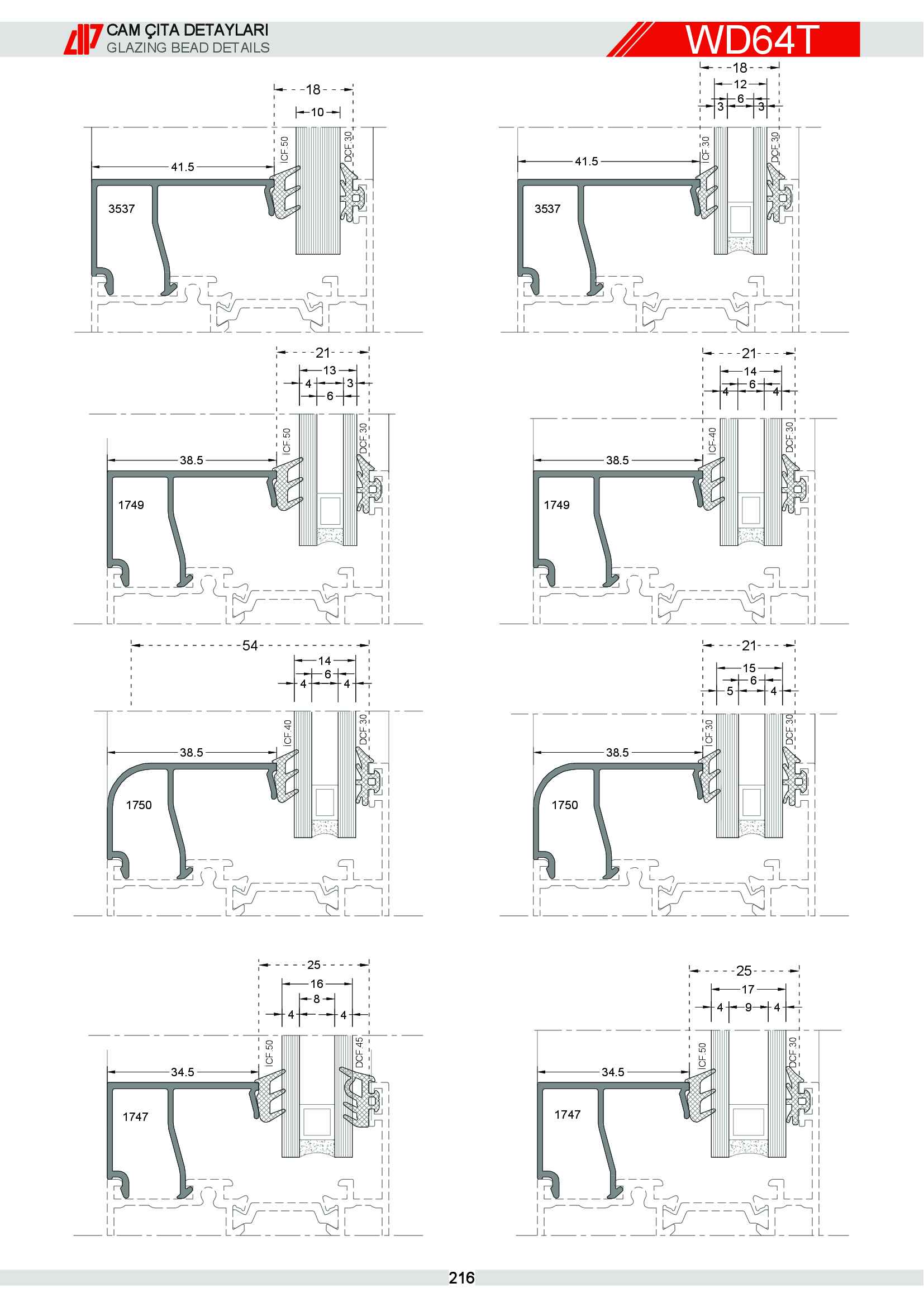 S 64 Yalıtımlı Alüminyum 55